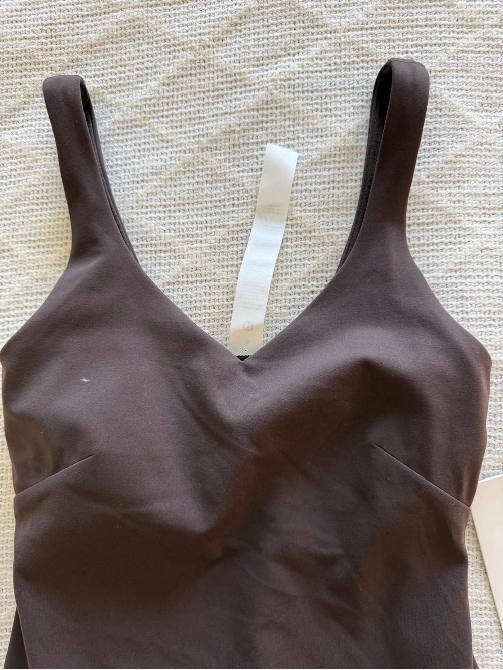 NWT lululemon Align Dress - Espresso Brown - Picture 2 of 7